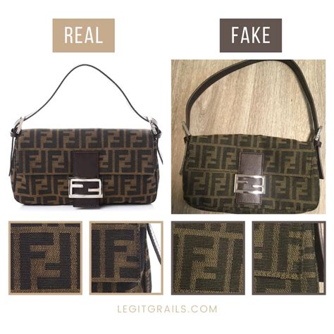 fendi tasche fake erkennen|real vs false Fendi.